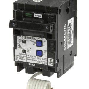 SIEMENS CANADA Q215AFCCSA 15Amp 2-Pole 10kA AFCI Combination Circuit Breaker