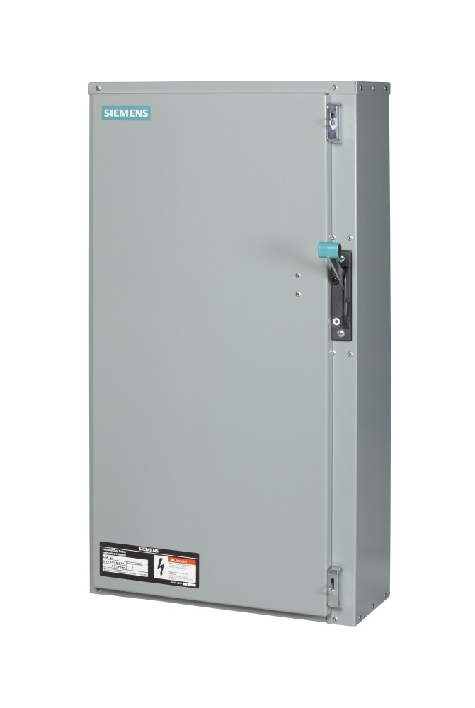 SIEMENS CANADA ID365 400A 600V 3-Poles 3-Fuse Fusible Industrial Duty Switch