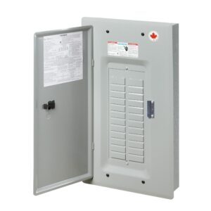 SIEMENS CANADA EQL12125D 125Amp 240V 12/24 CCT Type 1 EQL Main Lug Loadcentre with Door, Grey