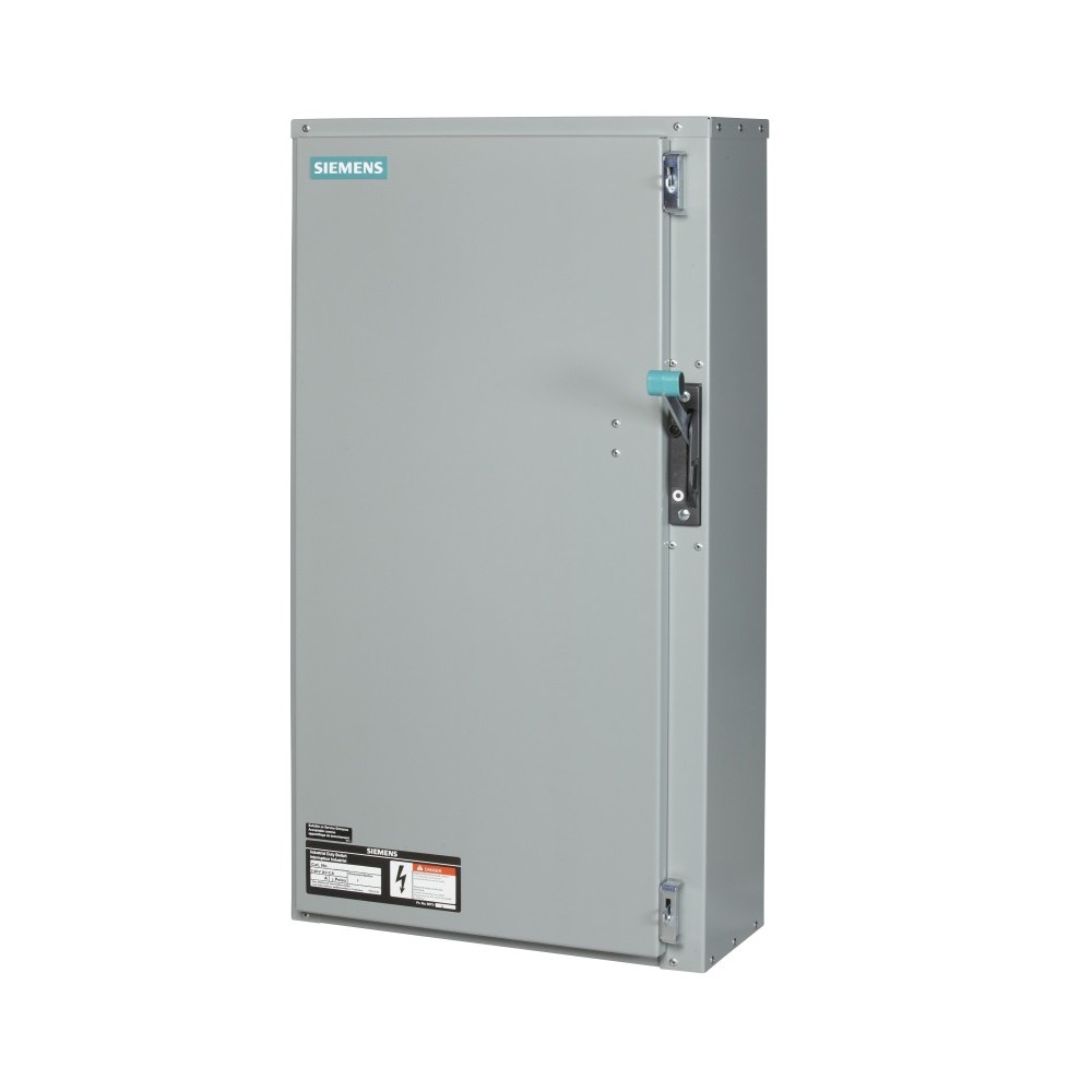 SIEMENS CANADA ID425 400A 240V 3-Poles 3-Fuse Fusible Industrial Duty Switch