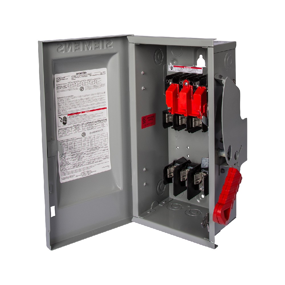 SIEMENS CANADA HFC224NR 200Amp 240V 2P Siemens Safety Switch CSA, Fused, HD, Type 3R