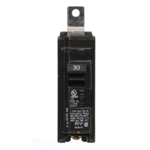 SIEMENS CANADA B130 30Amp 1-Pole 120V 10kA Type BL Bolt-On Molded Case Circuit Breaker
