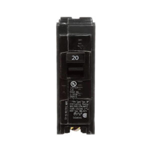 SIEMENS CANADA Q120 20Amp 1-Pole 120V 10kA Type Q Plug-In Circuit Breaker