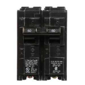 SIEMENS CANADA Q260 60Amp 2-Pole 120V/240V 10kA Type QP Plug-In Circuit Breaker
