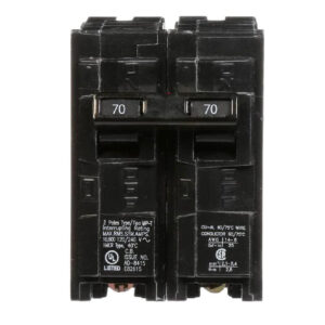 SIEMENS CANADA Q270 70Amp 2-Pole 120V/240V 10kA Type QP Plug-In Circuit Breaker