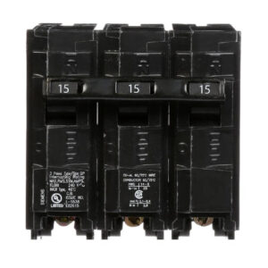 SIEMENS CANADA Q315 15Amp 3-Pole 240V 10kA Type QP Plug-In Circuit Breaker