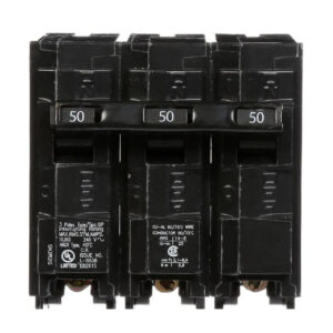 SIEMENS CANADA Q350 50Amp 240V 10kA 3-Pole Type QP Plug-In Circuit Breaker