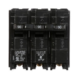 SIEMENS CANADA Q390 90Amp 3-Pole 240V Type QP Plug-In Circuit Breaker