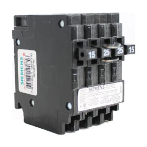 SIEMENS CANADA Q21525CTNC 15/25/15 Amp 2-Pole Type QT Push On Quad Breaker