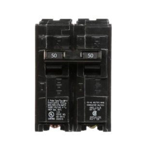 SIEMENS CANADA Q250 50Amp 2-Pole 120V/240V 10k Type QP Plug-In Circuit Breaker