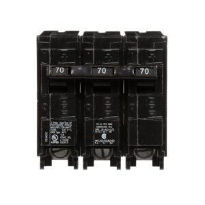 SIEMENS CANADA Q370 70Amp 240V 10kA 3-Pole Type QP Plug-In Circuit Breaker