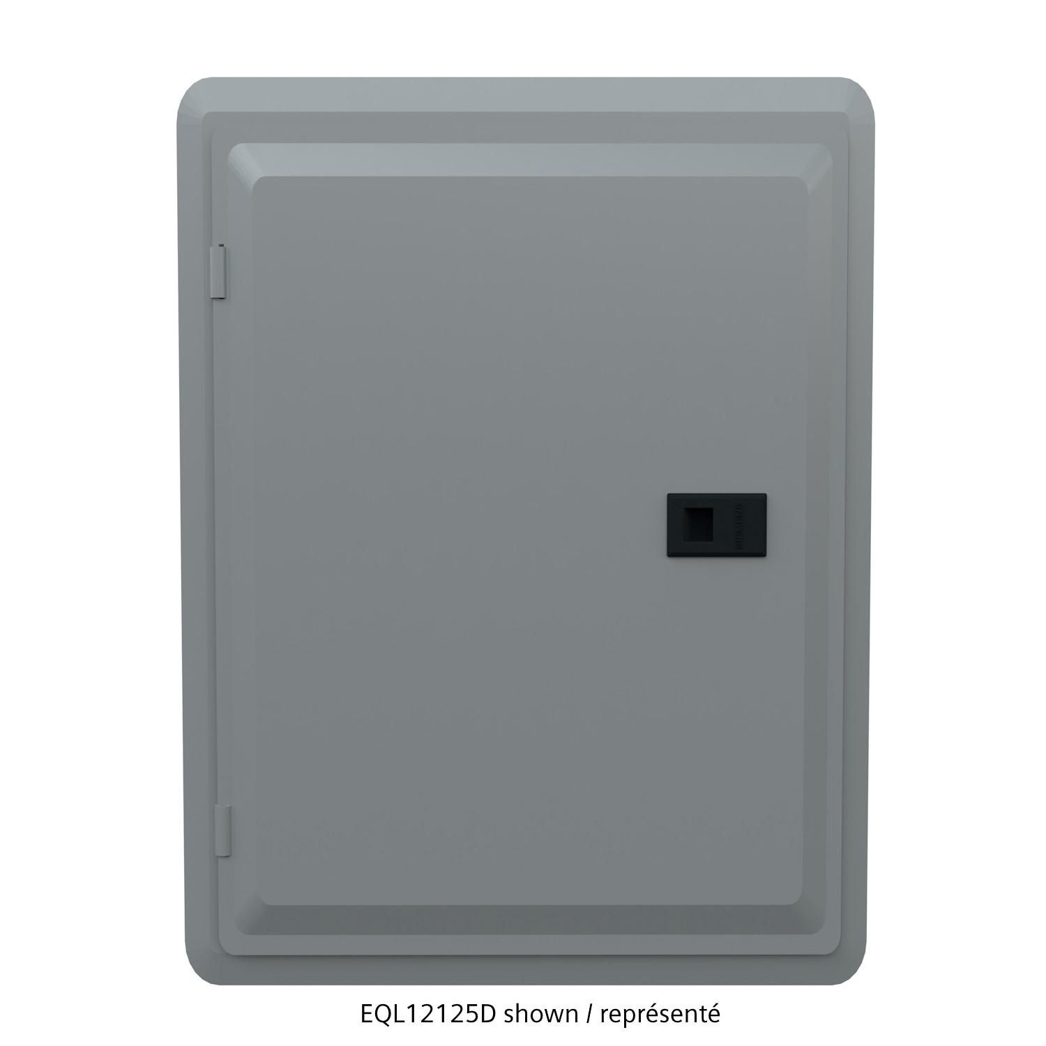 SIEMENS CANADA EQL24125DW 125Amp 240V 24/48 CCT Type 1 EQL Main Lug Loadcentre with Door, White