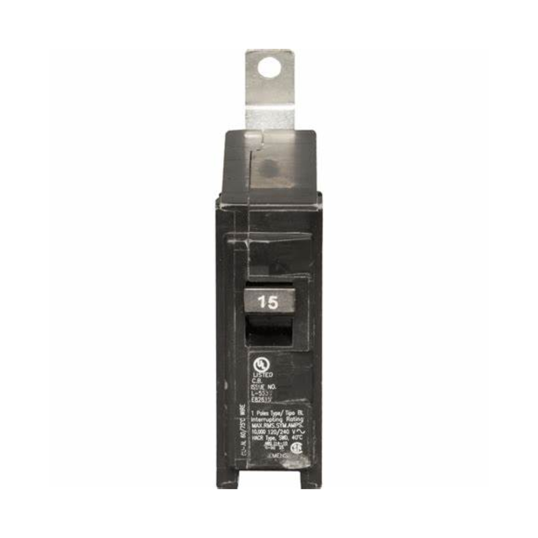 SIEMENS CANADA B115 15Amp 1-Pole 120V 10kA Type BL Bolt-On Molded Case Circuit Breaker