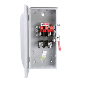 SIEMENS CANADA HFC223NR 100Amp 240V Siemens 2-Poles 3-Wires Heavy Duty Safety Switch, Fusible, Oversized 60A, Type 3R