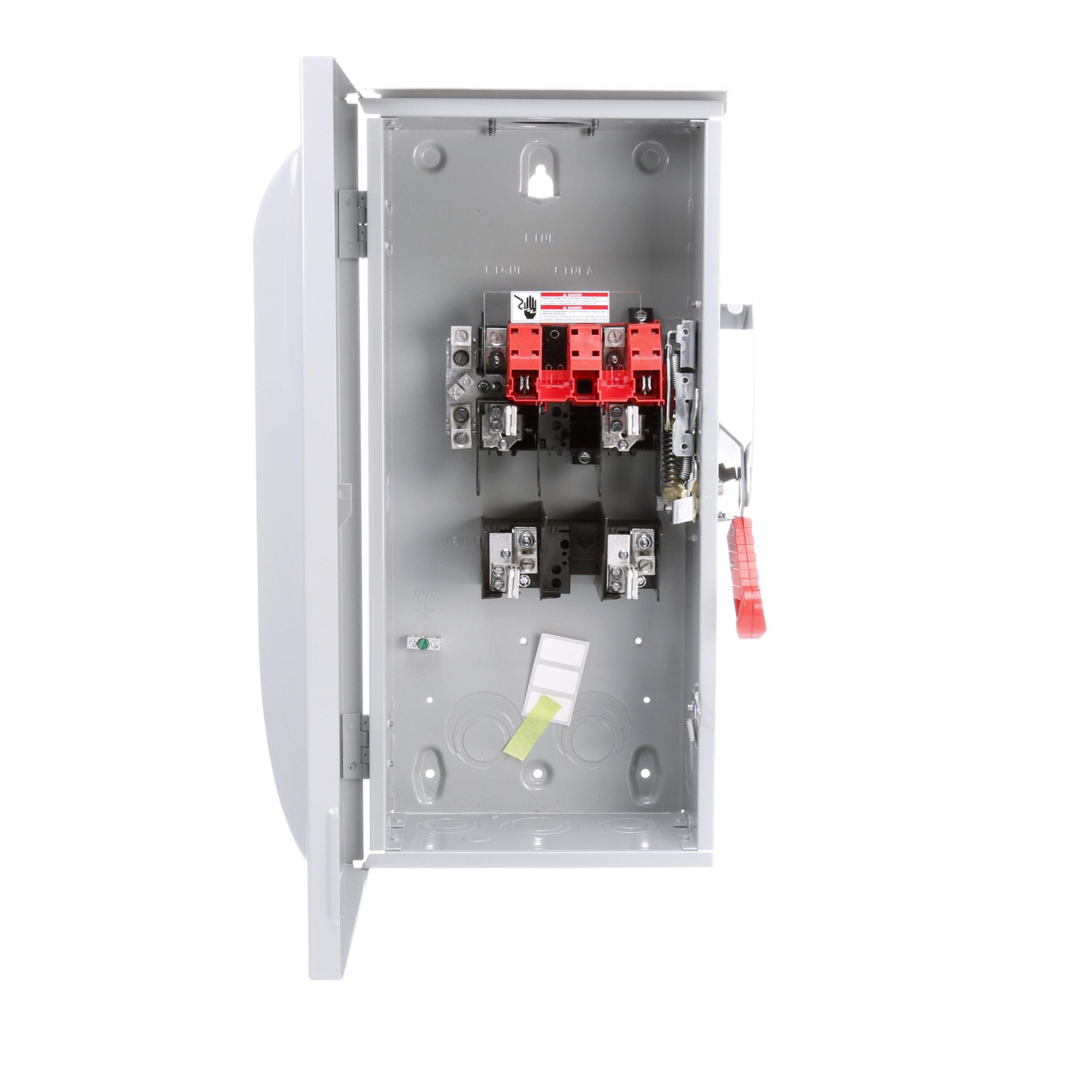 SIEMENS CANADA HFC223NR 100Amp 240V Siemens 2-Poles 3-Wires Heavy Duty Safety Switch, Fusible, Oversized 60A, Type 3R