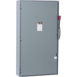 CH365 - Safety switch, heavy duty, fusible, 400A, 600VAC/VDC, 3 poles, 350HP, NEMA 1