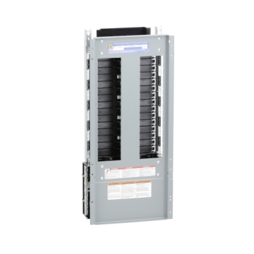 NF430L1 - Panelboard interior, NF, main lugs, 125A, Al bus, 30 pole spaces, 3 phase, 4 wire, 600Y/347VAC max