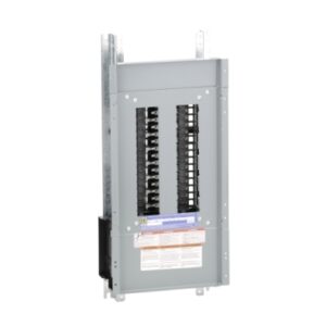 NQ30L1 - Panelboard interior, NQ, main lugs, 100A, Al bus, 30 pole spaces, 1 phase, 3 wire, 240VAC, 48VDC