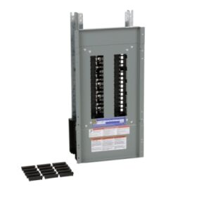NQ430L1 - Panelboard interior, NQ, main lugs, 100A, Al bus, 30 pole spaces, 3 phase, 4 wire, 240VAC, 48VDC