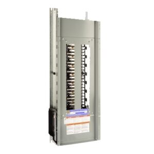 NQ442L2C14 - Panelboard interior, NQ, main lugs, 225A, Cu bus, 42 pole spaces, 3 phase, 4 wire, 240VAC, 48VDC, 14in W