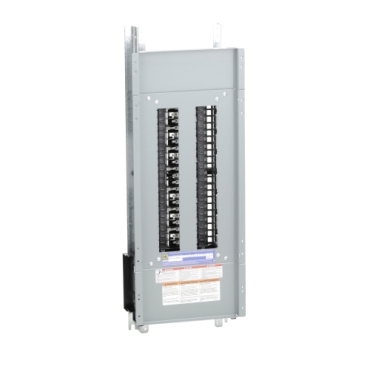 NQ442L2 - Panelboard interior, NQ, main lugs, 225A, Al bus, 42 pole spaces, 3 phase, 4 wire, 240VAC, 48VDC