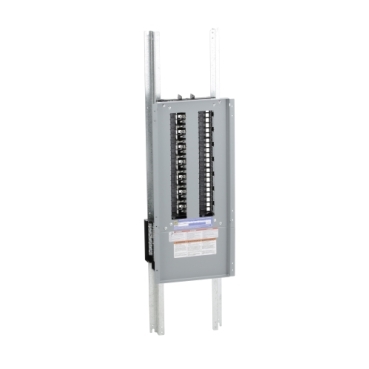 NQ442L4 - Panelboard interior, NQ, main lugs, 400A, Al bus, 42 pole spaces, 3 phase, 4 wire, 240VAC, 48VDC