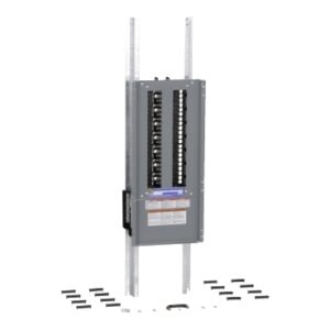NQ442L6C - Panelboard interior, NQ, main lugs, 600A, Cu bus, 42 pole spaces, 3 phase, 4 wire, 240VAC, 48VDC