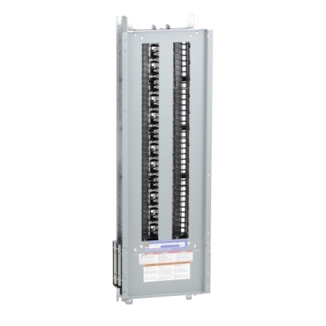 NQ472L2 - Panelboard interior, NQ, main lugs, 225A, Al bus, 72 pole spaces, 3 phase, 4 wire, 240VAC, 48VDC