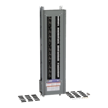NQ484L2 - Panelboard interior, NQ, main lugs, 225A, Al bus, 84 pole spaces, 3 phase, 4 wire, 240VAC, 48VDC