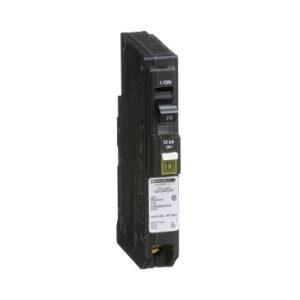 QO120PCAFI - Mini circuit breaker, QO, 20A, 1 pole, 120VAC, 10kA, plug in, combo ARC fault, plug on neutral