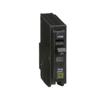 QO130 - Mini circuit breaker, QO, 30A, 1 pole, 120/240VAC, 10kA, plug in