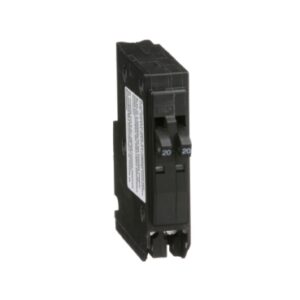 QO2020 - Tandem mini circuit breaker, QO, 2 x 1 pole at 20A, 120/240VAC, 10kA, plug in
