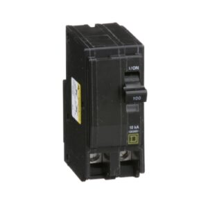 QO2100 - Mini circuit breaker, QO, 100A, 2 pole, 120/240VAC, 10kA, plug in