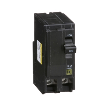 QO2100 - Mini circuit breaker, QO, 100A, 2 pole, 120/240VAC, 10kA, plug in