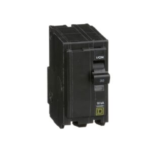 QO230 - Mini circuit breaker, QO, 30A, 2 pole, 120/240VAC, 10kA, plug in