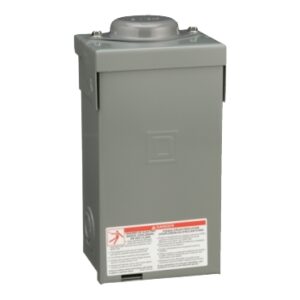QO2L70RB - Load center, QO, 1 phase, 2 spaces, 2 circuits, 70A fixed main lugs, NEMA3R, UL