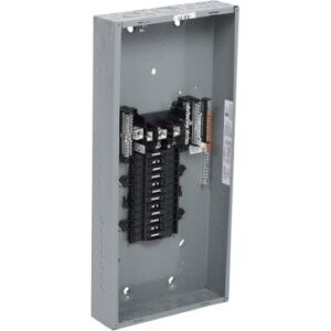 QO324ML2 - Load center, QO, 3 phase, 24 spaces, 24 circuits, 200A convertible main lugs, NEMA1