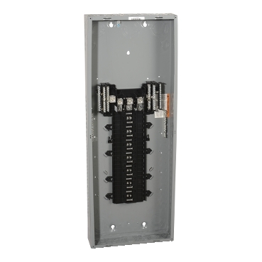 QO342ML2 - Load center, QO, 3 phase, 42 spaces, 42 circuits, 225A convertible main lugs, NEMA1, CSA