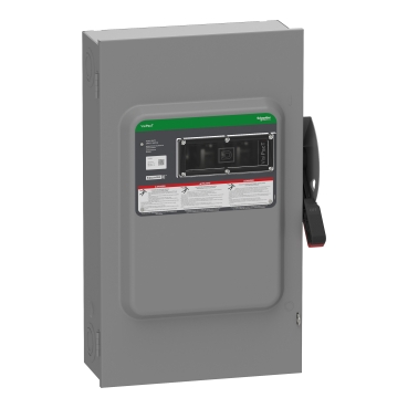 VH364 - Safety switch, VisiPacT, heavy duty, fused, viewing window, NEMA 1, 600V, 200A, 3 pole