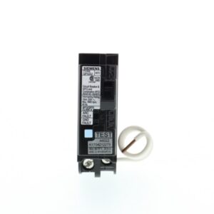 Siemens Q115DFCSA Type QFGA2 Class A Molded Case Circuit Breaker, 120 VAC, 15 A, 10 kA Interrupt, 1 Pole