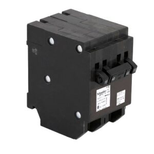 Quad tandem circuit breaker, Homeline Canadian, 2 x 1 pole at 15A, 1 x 2 pole at 40A, 120/240VAC, 10kA AIR, plug in, UL
CHOMT1515240